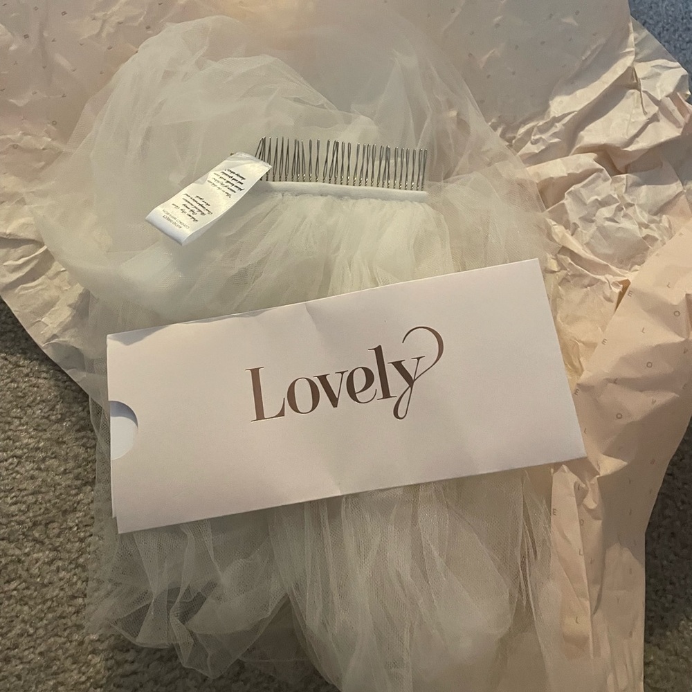 Lovely bride veil